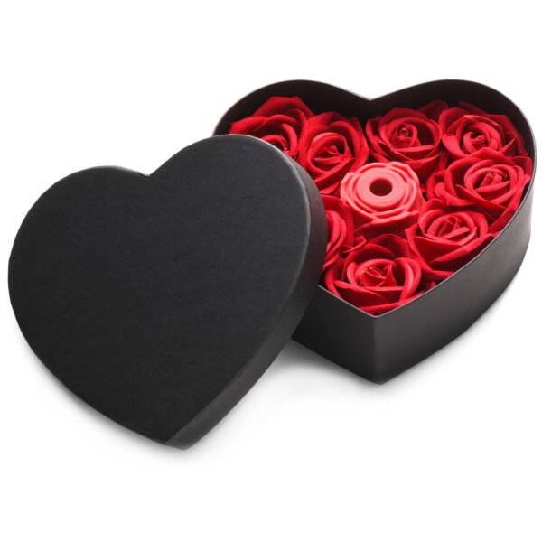 The Rose Lover's Gift Box 10x Clit Suction Rose - Red - Image 6