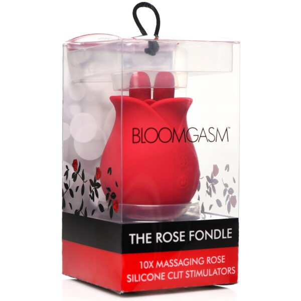 10x Fondle Massaging Rose Silicone Clit Stimulators - Image 11