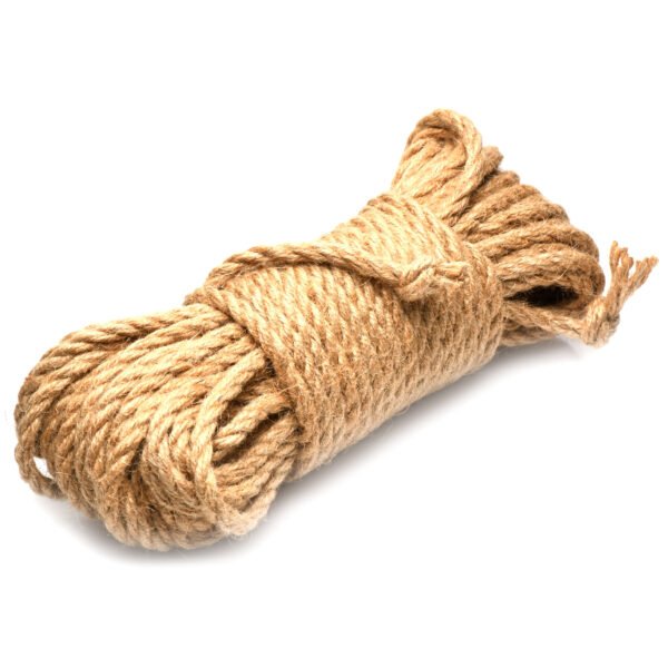 Tied Up Jute Bondage Rope - Image 2