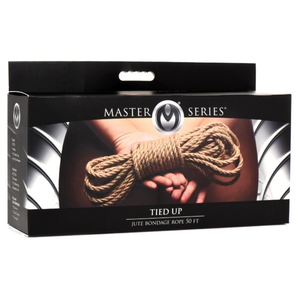 Tied Up Jute Bondage Rope - Image 5