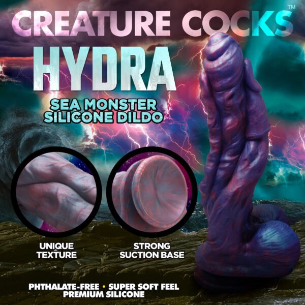 Hydra Sea Monster Silicone Dildo - Image 9