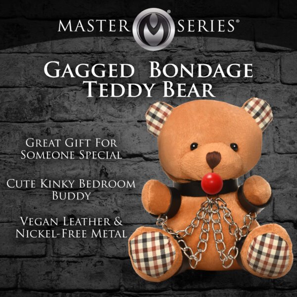 Gagged Bondage Teddy Bear - Image 2