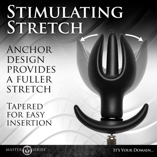 Ass Bound Anchor Inflatable Silicone Anal Plug - Image 4