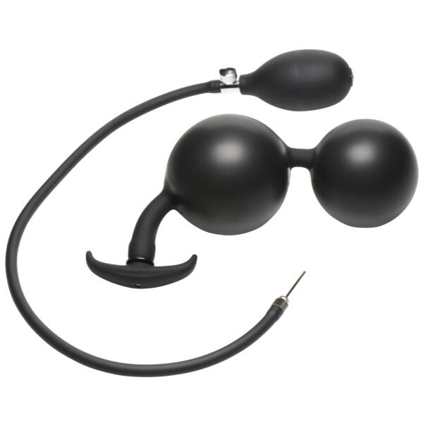 Ass Rattler Weighted Inflatable Silicone Anal Plug - Image 8