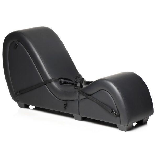 Detachable Kinky Couch Sex Chaise With Love Pillows - Black - Image 16