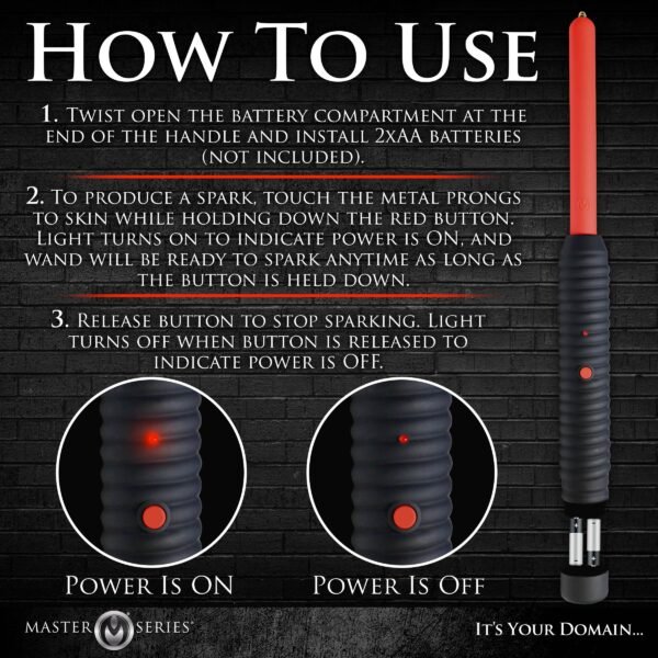 Spark Rod Zapping Wand - Image 3
