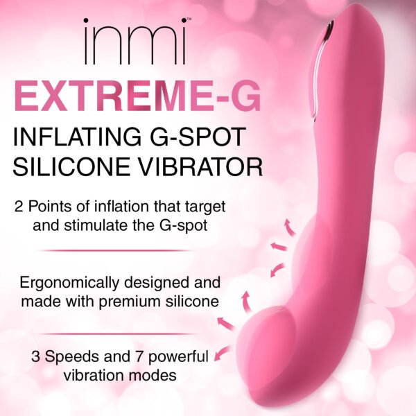 Extreme-g Inflating G-spot Silicone Vibrator - Image 2