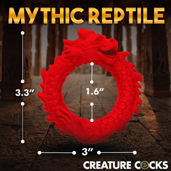 Rise Of The Dragon Silicone Cock Ring - Image 6