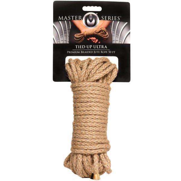 Premium Braided Jute Bondage Rope - 50 Feet - Image 2
