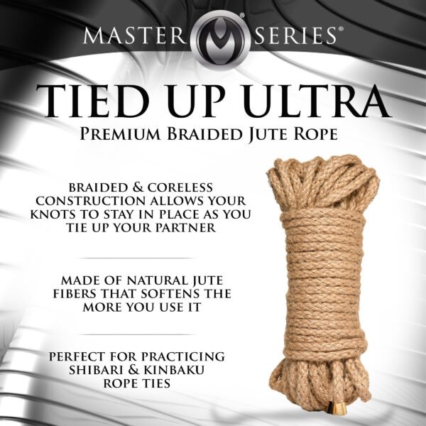 Premium Braided Jute Bondage Rope - 50 Feet - Image 5