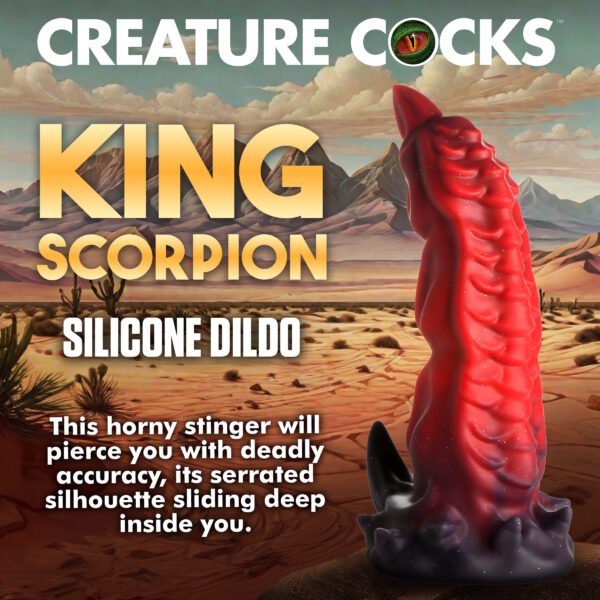 King Scorpion Silicone Dildo - Image 2