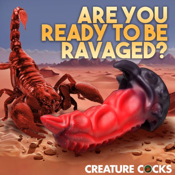 King Scorpion Silicone Dildo - Image 3