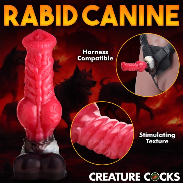 Cujo Canine Silicone Dildo - Large - Image 3