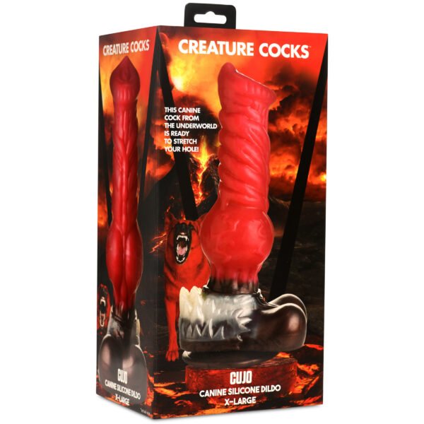 Cujo Canine Silicone Dildo - Extra Large - Image 8