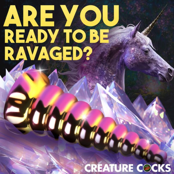 Twilight Rainbow Glass Dildo - Image 3