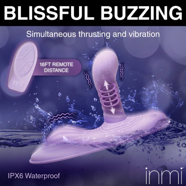 Thrust N' Grind Thrusting And Vibrating Silicone Sex Grinder - Image 3
