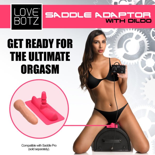 Saddle Adapter With Dildo - Image 3