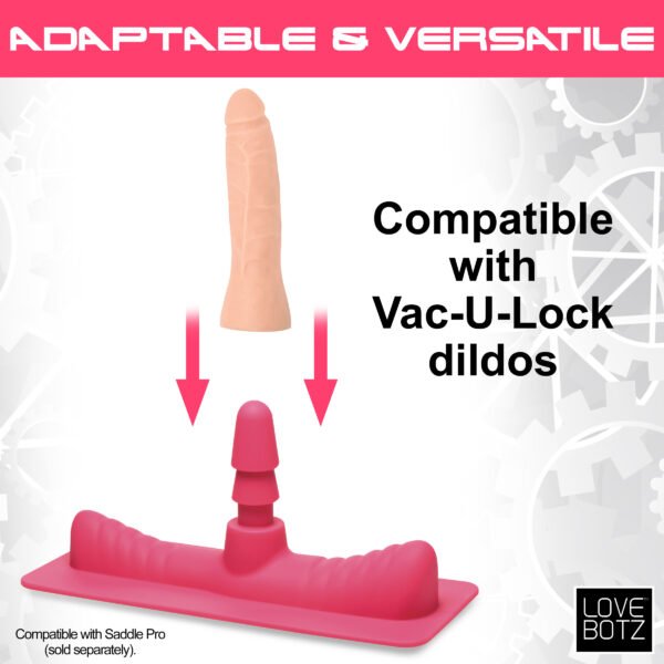 Saddle Adapter With Dildo - Image 4