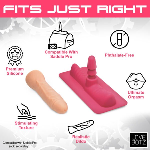 Saddle Adapter With Dildo - Image 5