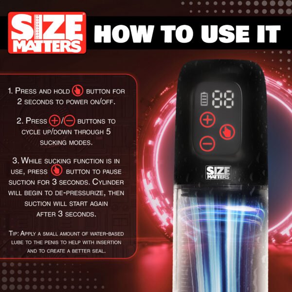 Sucking Penis Pump With Attachments - Image 2