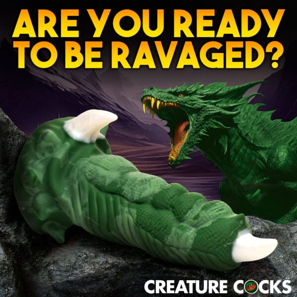 Large Dragon Claw Silicone Dildo - Image 2