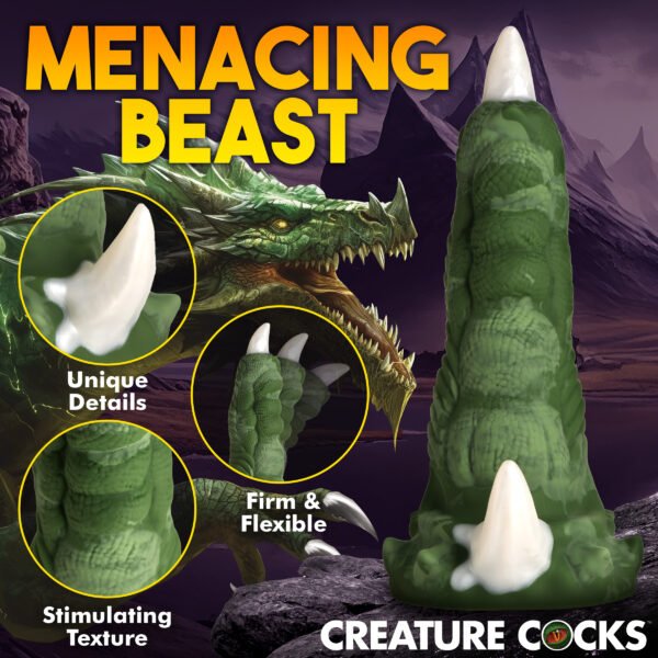 Large Dragon Claw Silicone Dildo - Image 6