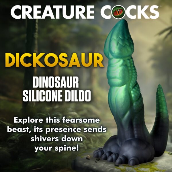 Dickosaur Dinosaur Silicone Dildo - Image 3