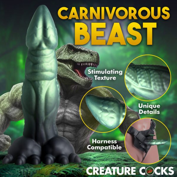 Dickosaur Dinosaur Silicone Dildo - Image 4