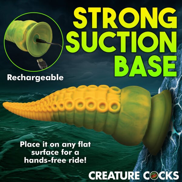 Monstropus 2.0 Vibrating Tentacle Silicone Dildo - Image 4