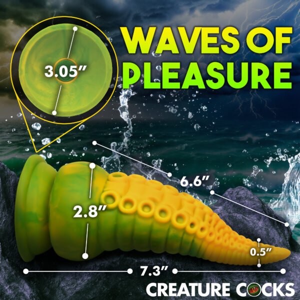 Monstropus 2.0 Vibrating Tentacle Silicone Dildo - Image 8