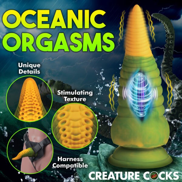 Monstropus 2.0 Vibrating Tentacle Silicone Dildo - Image 9