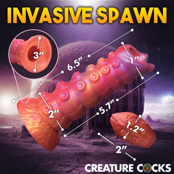 Nymphoid Ovipositor Silicone Dildo - Image 4