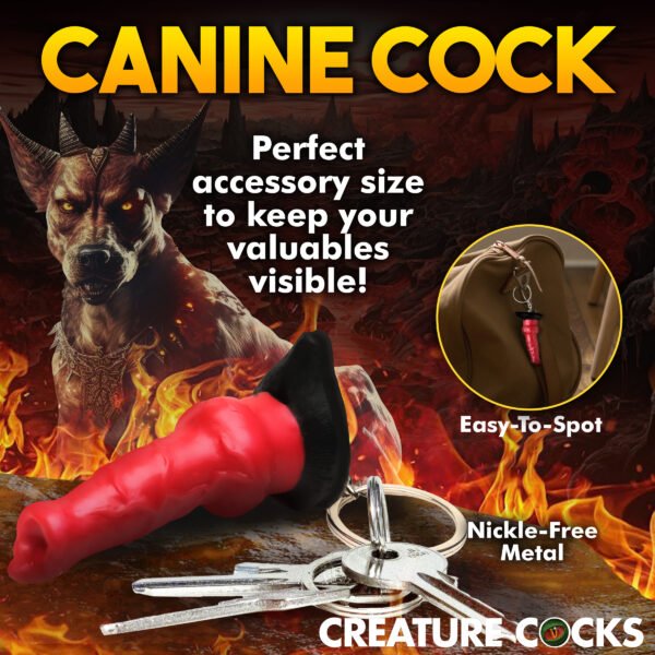 Hell Hound Mini Dildo Key Chain - Image 9