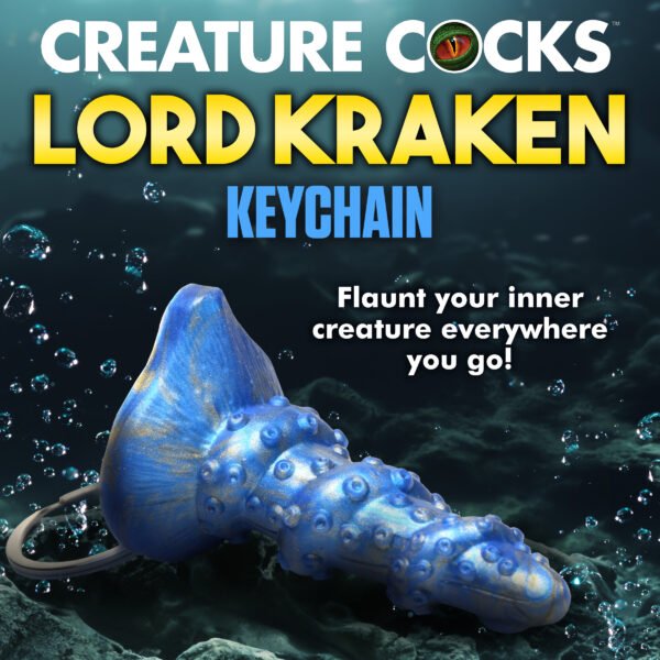 Lord Kraken Mini Dildo Key Chain - Image 4