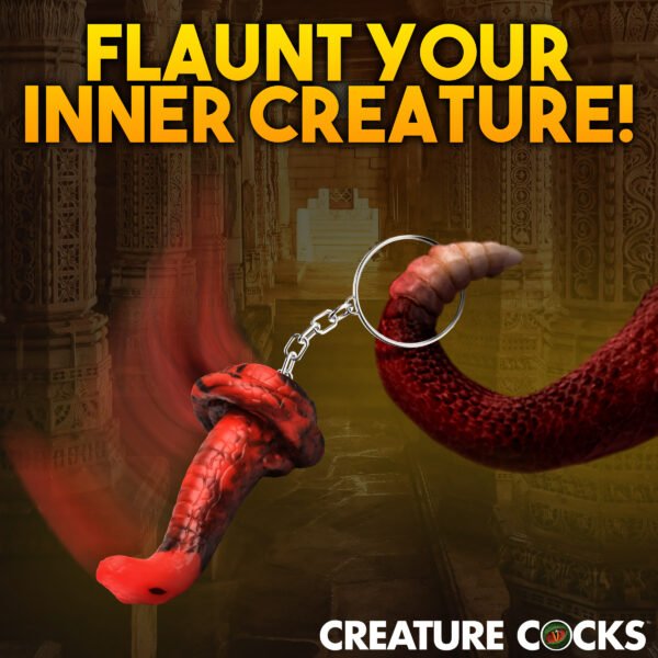 King Cobra Mini Dildo Key Chain - Image 6