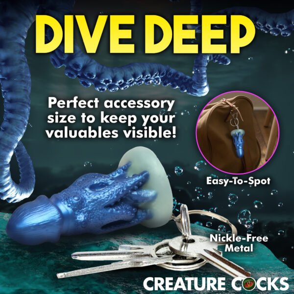 Cocktopus Mini Dildo Key Chain - Image 9