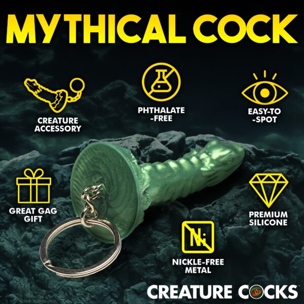 Cockness Monster Mini Dildo Key Chain - Image 5