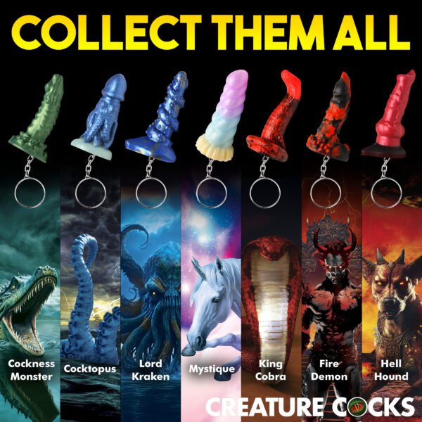 Cockness Monster Mini Dildo Key Chain - Image 8