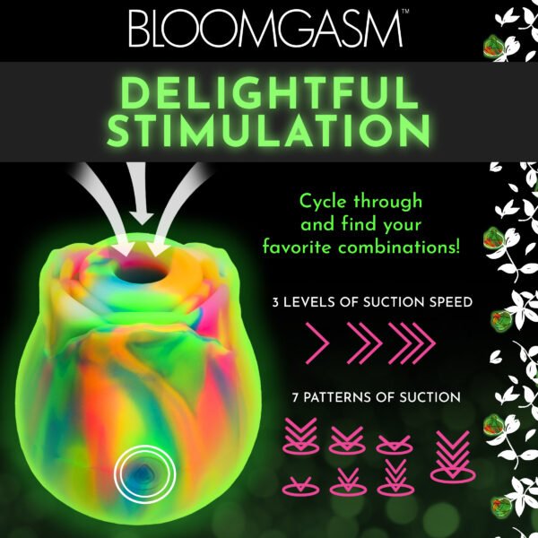 Glow Rose Glow-in-the-dark Clitoral Stimulator - Image 3