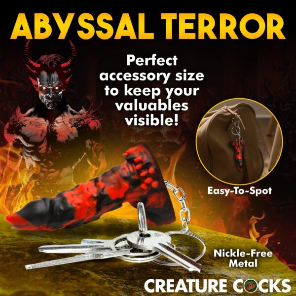 Fire Demon Mini Dildo Key Chain - Image 9