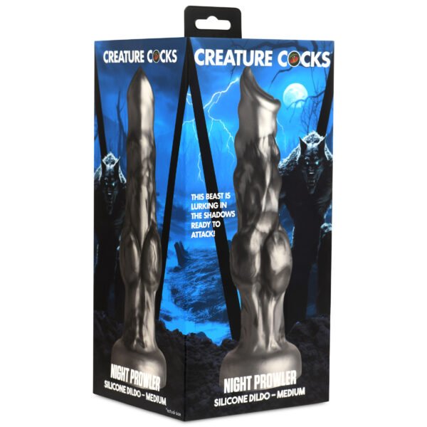 Night Prowler Silicone Dildo - Medium - Image 9
