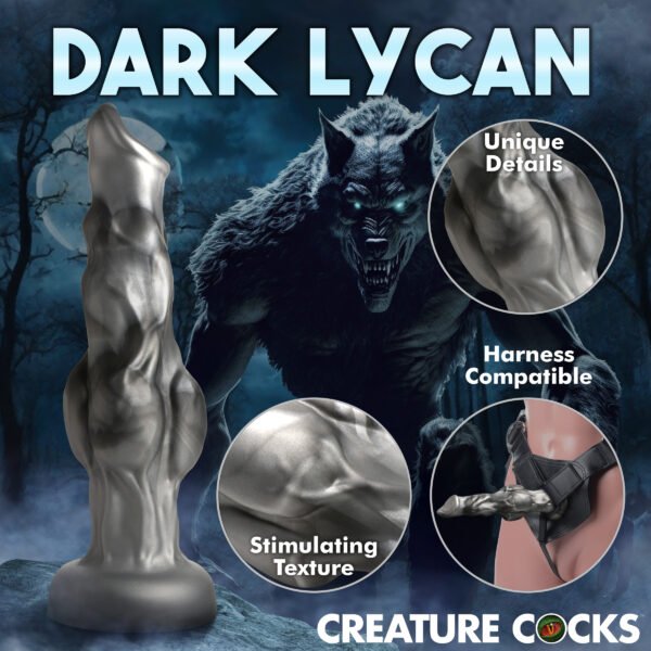 Night Prowler Silicone Dildo - Medium - Image 6