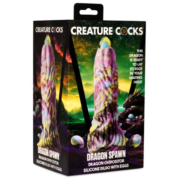 Dragon Spawn Ovipositor Silicone Dildo With Eggs - Image 7