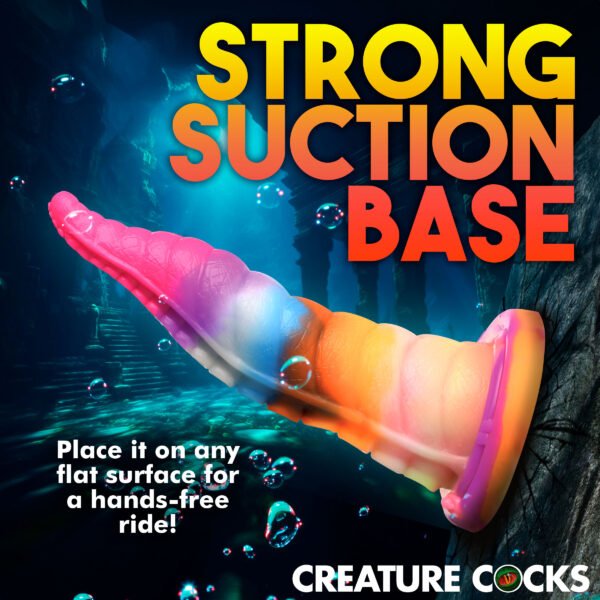Luminoctopus Glow-in-the-dark Tentacle Silicone Dildo - Image 3