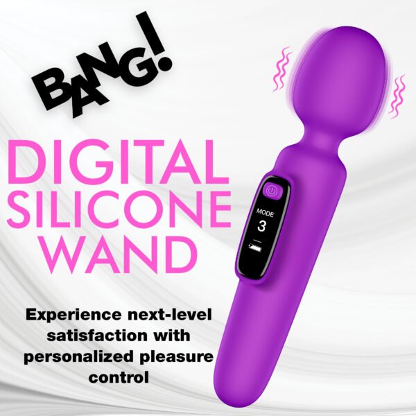 Digital Silicone Wand With Display - Image 4
