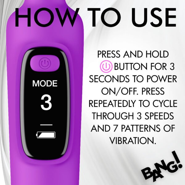 Digital Silicone Wand With Display - Image 9