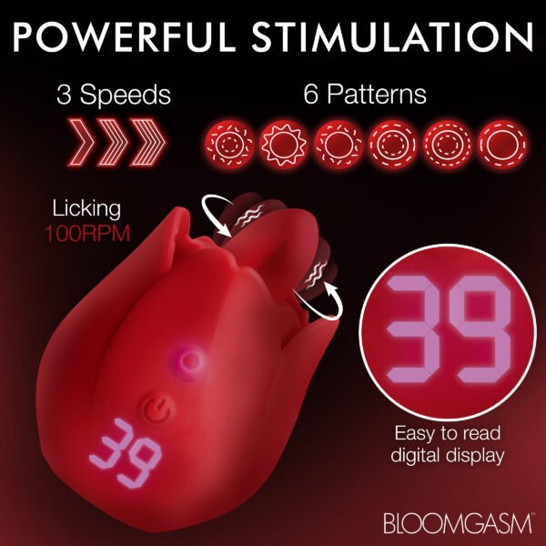 Rose Kisser Licking And Vibrating Digital Clitoral Stimulator - Image 2