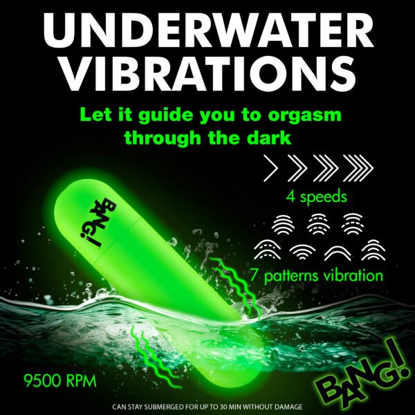Glow-in-the-dark Silicone Bullet - Image 5