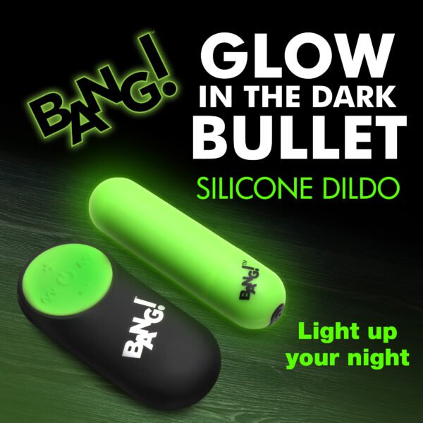 Glow-in-the-dark Silicone Bullet - Image 8