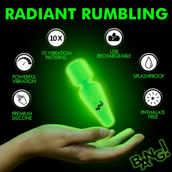 Glow-in-the-dark Silicone Wand - Image 5